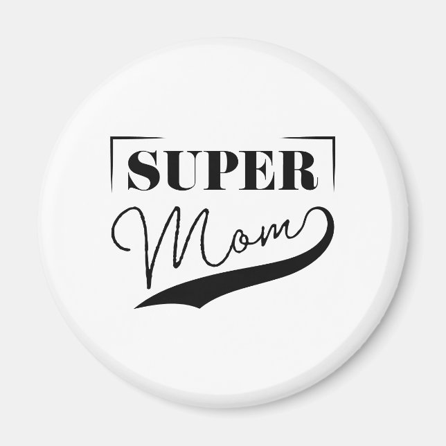 Íman Super Mãe (Frente)