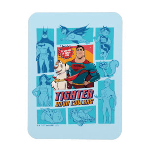 Íman Super-Pets & Justice League - Aperte seus pilares