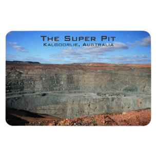 Íman Super Pit, Kalgoorlie, Austrália - Magnet