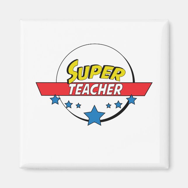 Íman Super professor, (Frente)