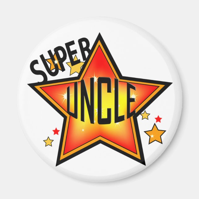 Íman Super Star Tio Funny Magnet (Frente)