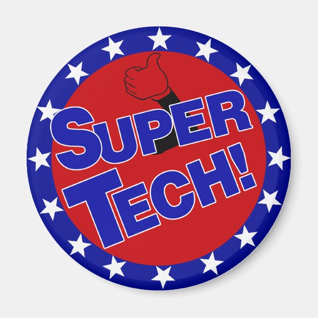 ÍMAN SUPER TECH LABORATORIAL! (Frente)