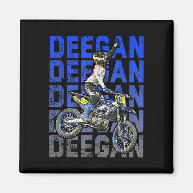 Íman Supercross Motocross Haiden-deegs-perigosh Hallowe (Frente)