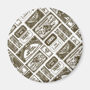 Íman Supergirl Admite Um Padrão Castanho