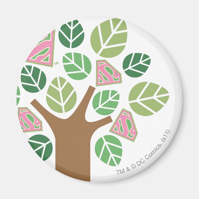 Íman Supergirl All Natural Tree (Frente)