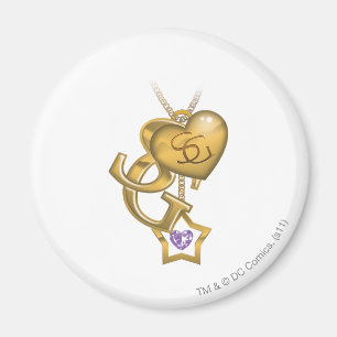 Íman Supergirl Dourado Locket