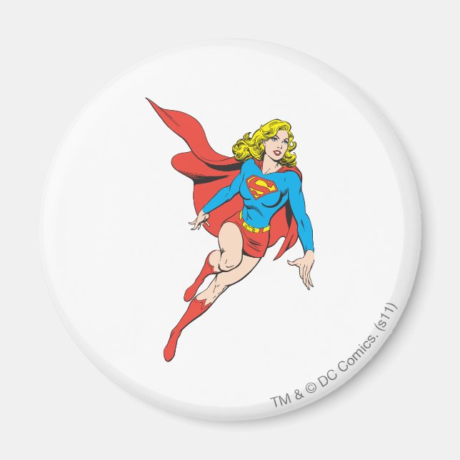 Íman Supergirl em Movimento (Frente)