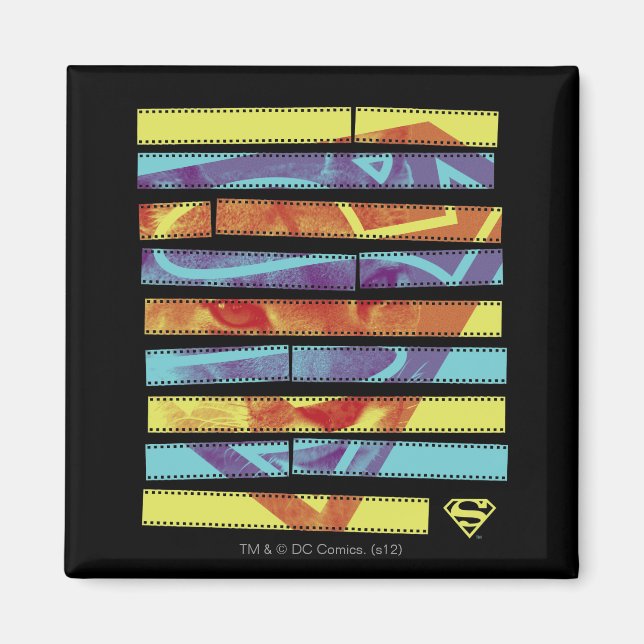 Íman Supergirl Filmstrip (Frente)