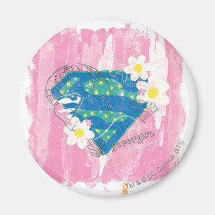 Íman Supergirl for Peace Pink