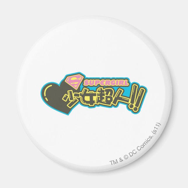 Íman Supergirl J-Pop 2 (Frente)