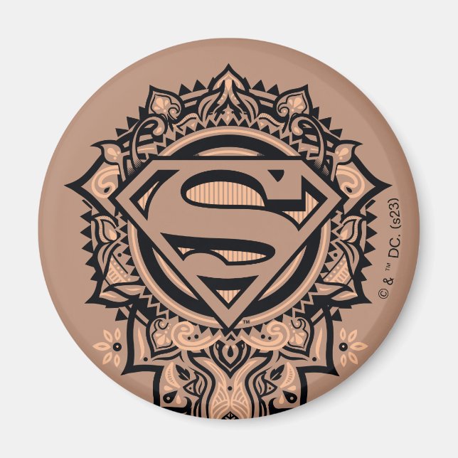 Íman Supergirl Mandala Graphic (Frente)