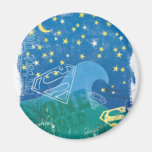 Íman Supergirl One World (Frente)