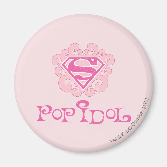 Íman Supergirl Pop Idol (Frente)