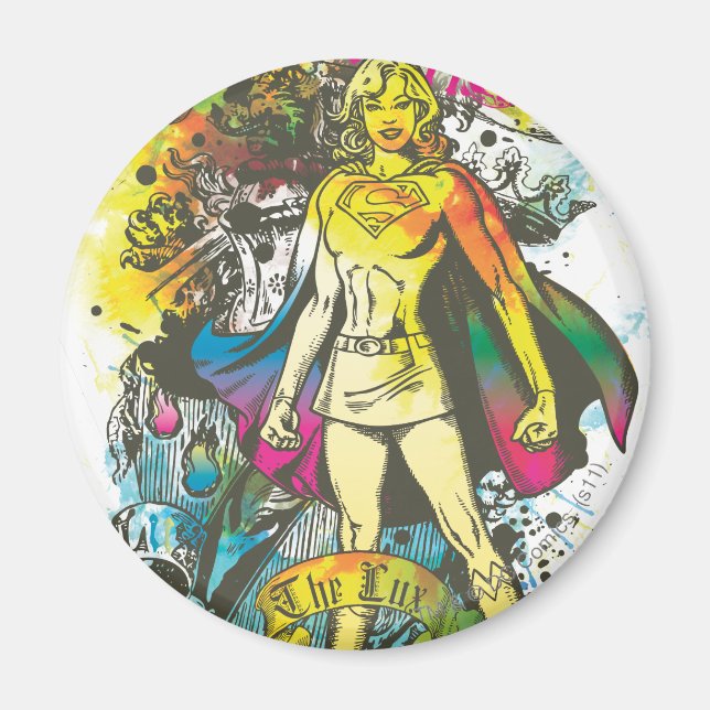 Íman Supergirl Pose A Lux (Frente)