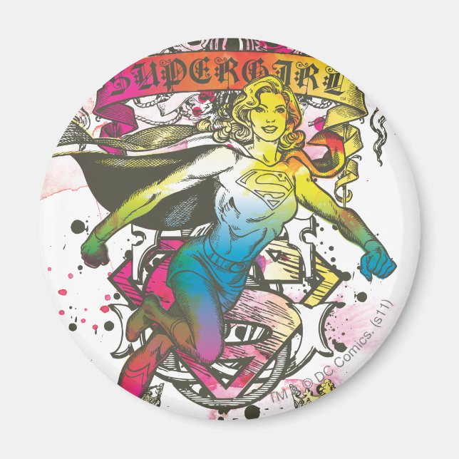 Íman Supergirl Power (Frente)