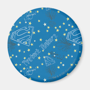 Íman Supergirl Protect Nature Pattern