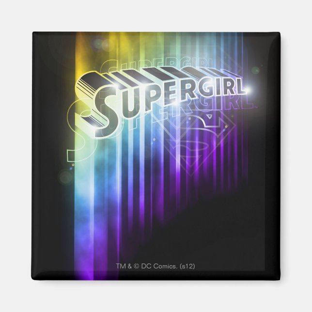 Íman Supergirl Rainbow (Frente)