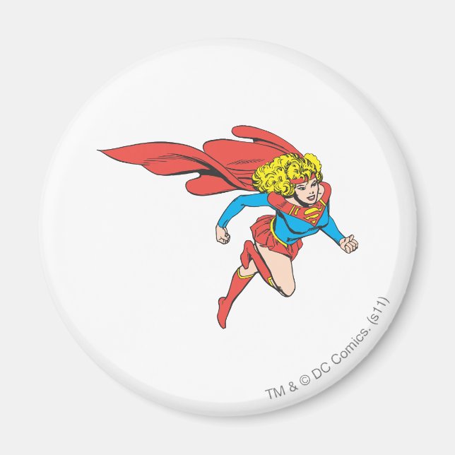 Íman Supergirl Salta Direita (Frente)