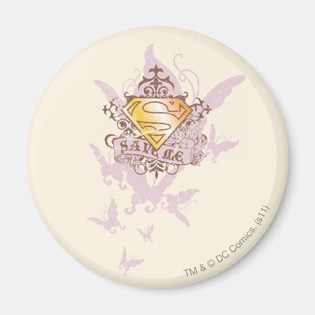 Íman Supergirl Save Me (Frente)