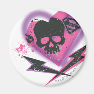 Íman Supergirl Skulls and Lightning