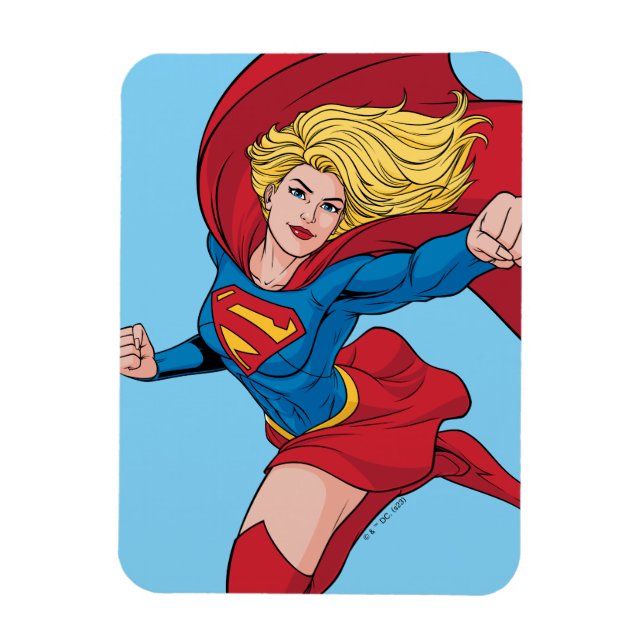 Íman Supergirl Stance Adorável (Vertical)