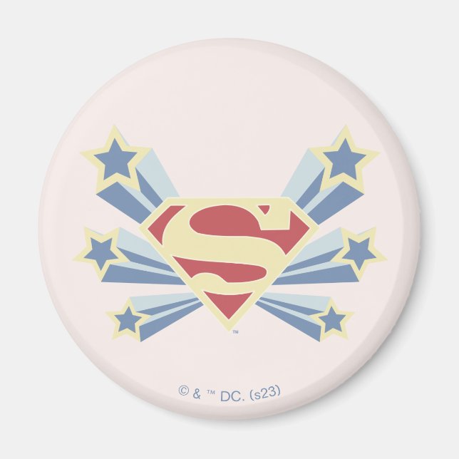 Íman Supergirl Stars S-Shield (Frente)