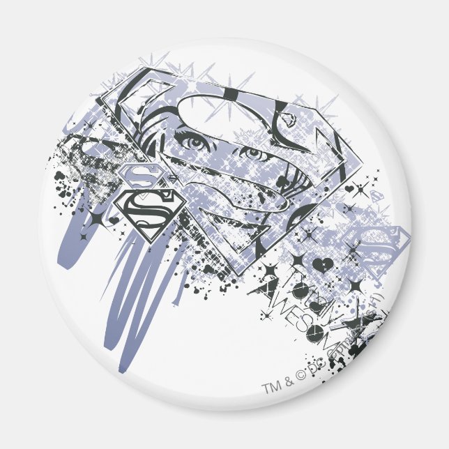 Íman Supergirl Totalmente Incrível (Frente)