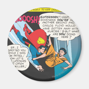 Íman Superman Comic Panel - Lois Plungs