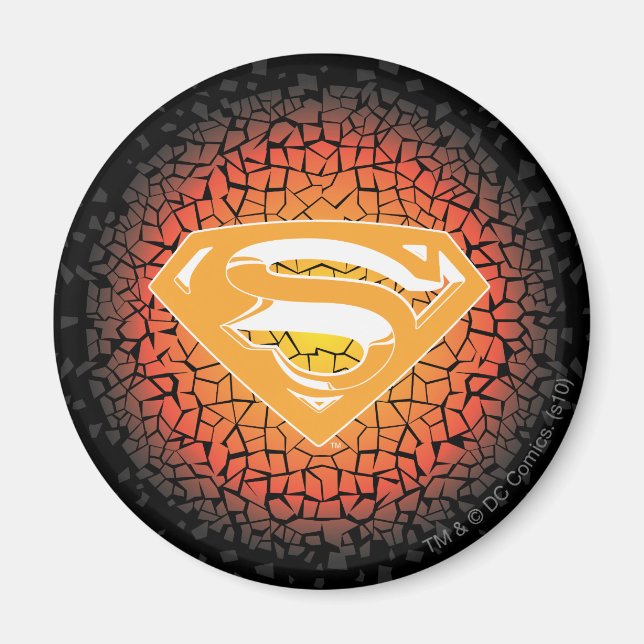 Íman Superman Estilizado | Logotipo do suporte (Frente)
