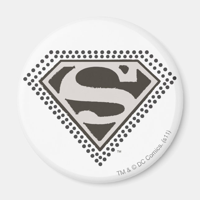 Íman Superman S-Shield | É tempo de exibição! Logotipo (Frente)