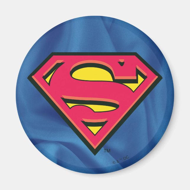 Íman Superman S-Shield | Logotipo clássico (Frente)