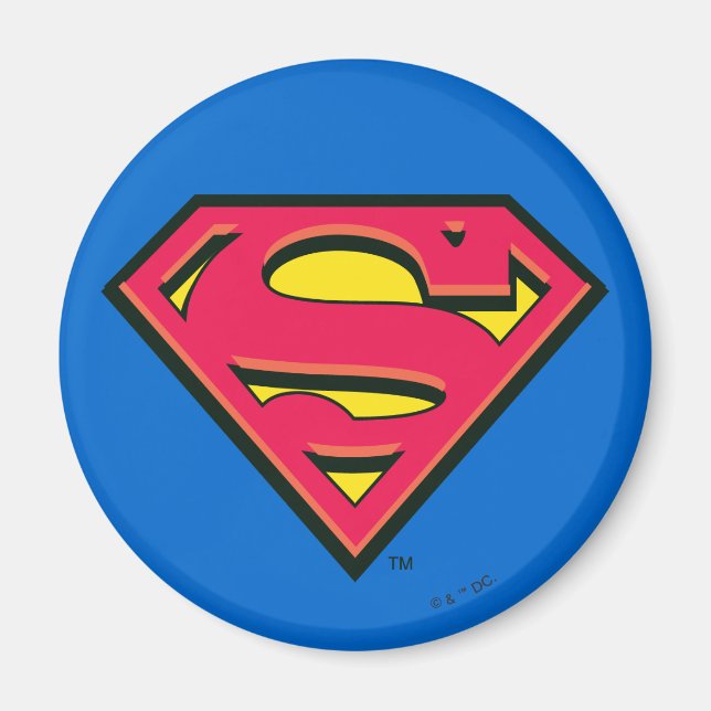 Íman Superman S-Shield | Logotipo clássico (Frente)