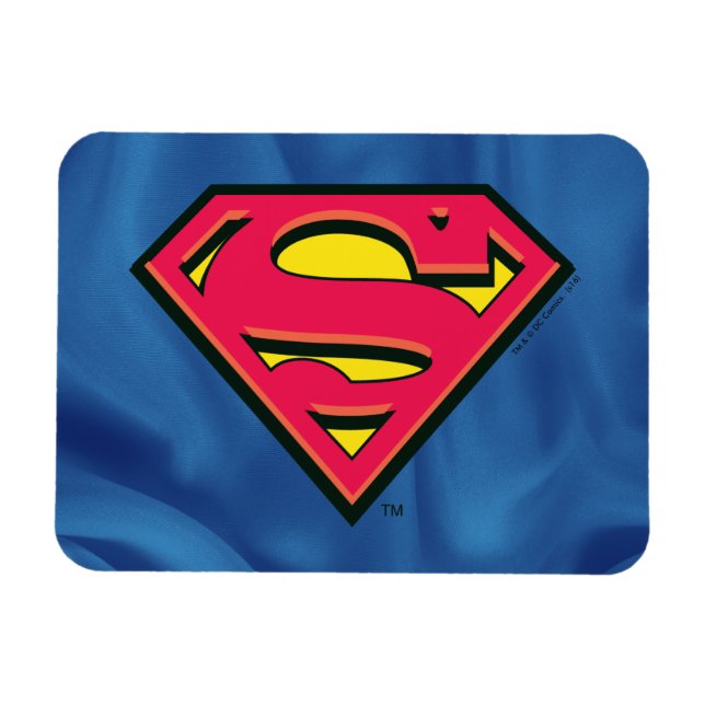 Íman Superman S-Shield | Logotipo clássico (Horizontal)