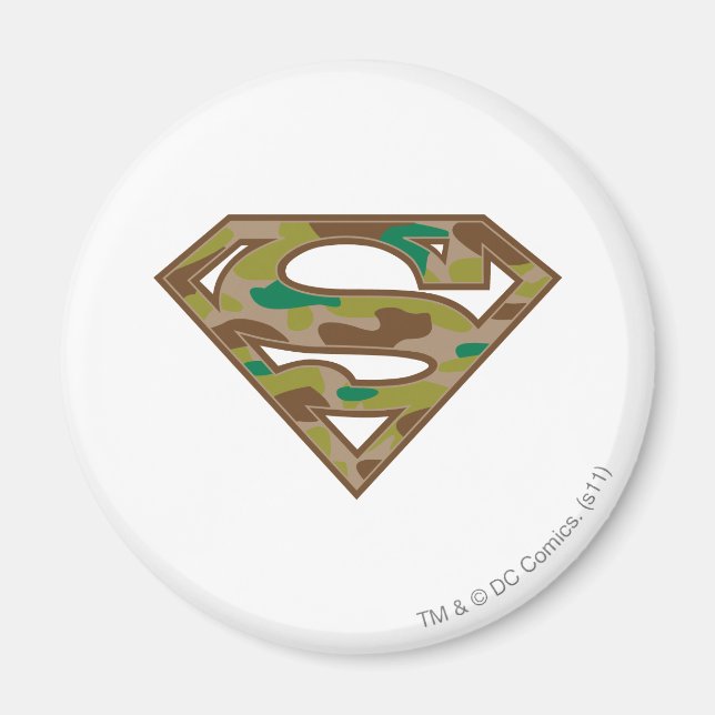 Íman Superman S-Shield | Logotipo de camuflagem (Frente)
