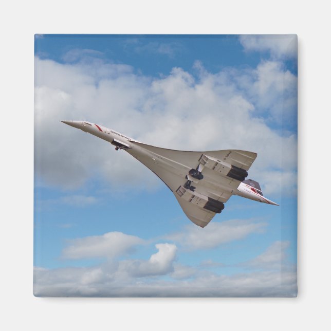 Íman Supersonic Concorde G-BOAB (Frente)