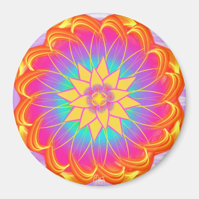 Íman Superstar Solitária por Pwwflwr (Frente)