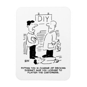 Íman Superstore Retail Comprar Worker e Compro Manager