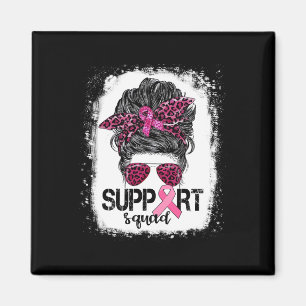 Íman Suportar Cancer da Mama do Guerreiro Rosa-Rosa-Tro