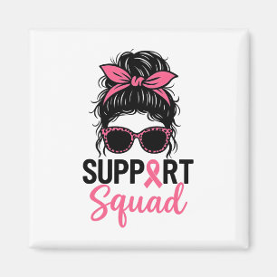 Íman Suportar Cancer da Mama do Guerreiro Rosa-Rosa-Tro