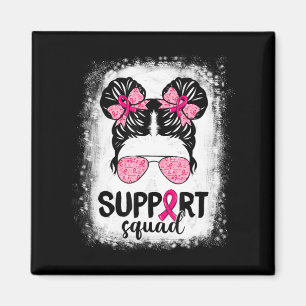 Íman Suportar Cancer da Mama do Guerreiro Rosa-Rosa-Tro