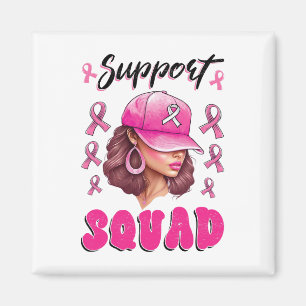 Íman Suportar Cancer da Mama do Guerreiro Rosa-Rosa-Tro
