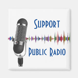 Íman Suporte a rádio pública