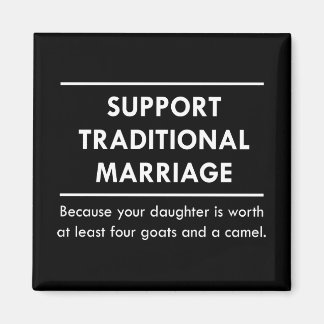 Íman Suporte ao Casamento tradicional