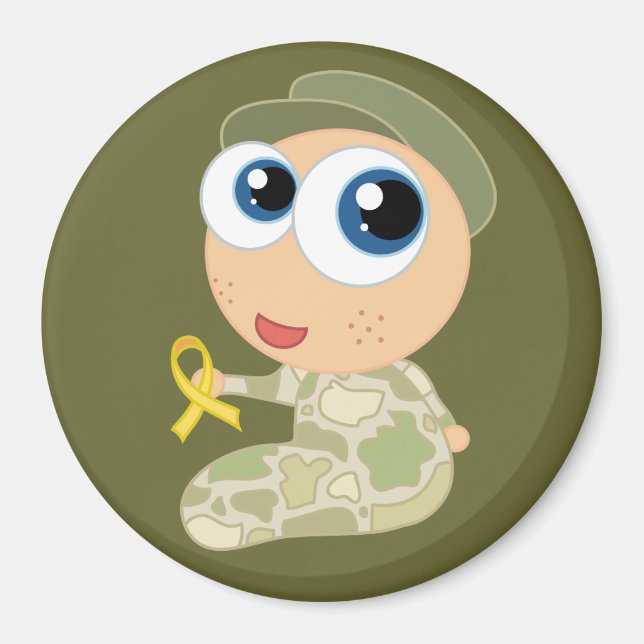 Íman Suporte ao Magnet de Nossas Tropas (Frente)