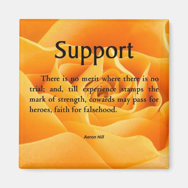 Íman Suporte e força (Frente)