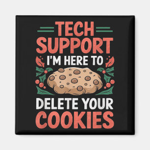 Íman Suporte Técnico Natal Helpdesk Biscoito Geek de Co