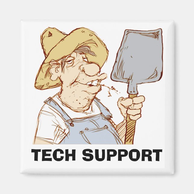 Íman Suporte técnico para Redneck (Frente)