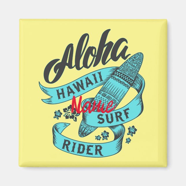 Íman Surf Aloha Hawaii Rider Thunder_Cove (Frente)