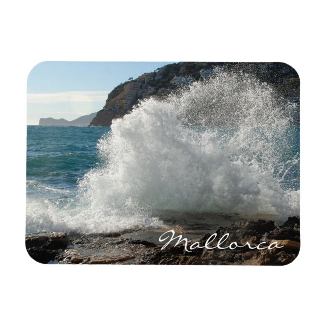 Íman Surf de queda, Maiorca, Ilhas Baleares (Horizontal)