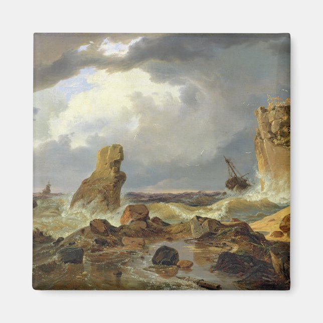 Íman Surf na Costa Rocky, 1835 (Frente)